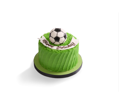 Round Football Cake