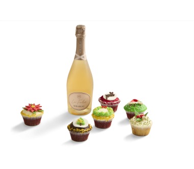 Christmas Cupcake Hamper 