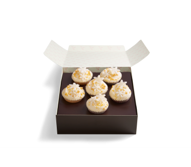 Snowflake Christmas Cupcake Selection Box